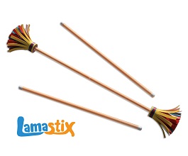 Mister M Flower Sticks Set Foldable Devil Sticks, Multicolor Juggling  Sticks for All Ages